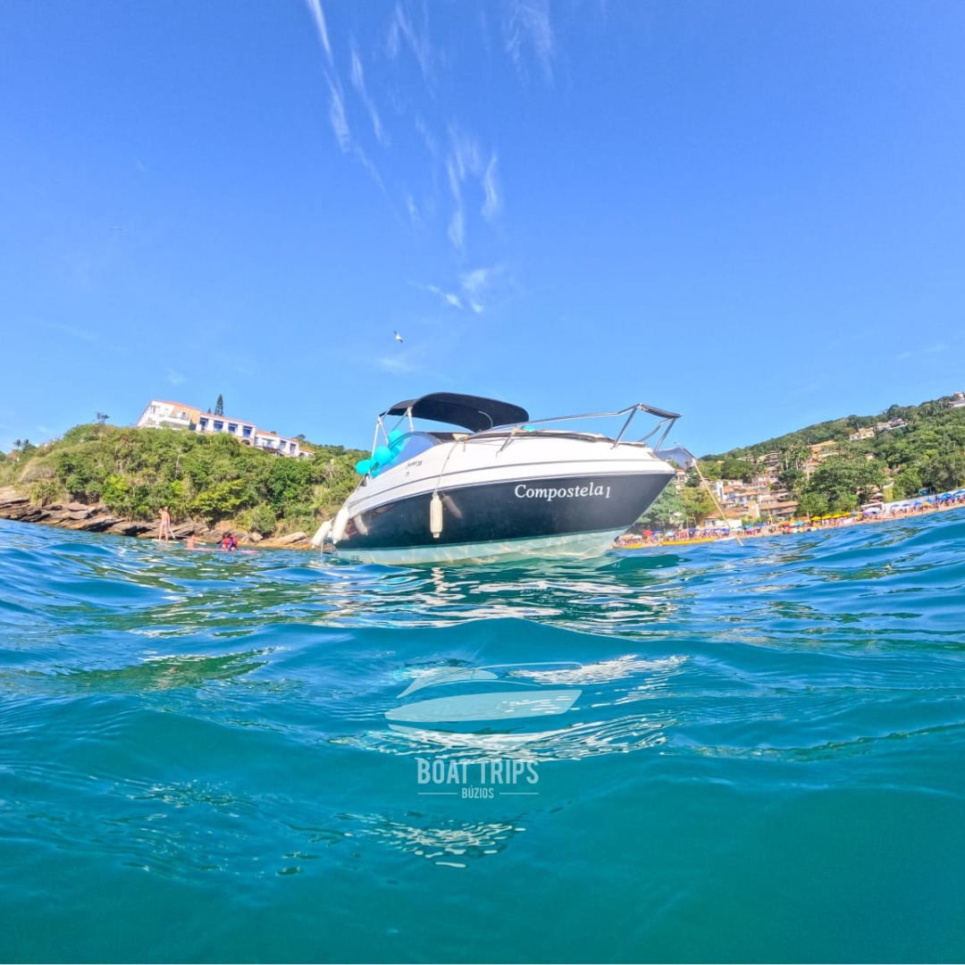 Praia de João Fernandes em Búzios vista do mar
